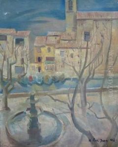 A : Martigues by Jean Alfred Adler