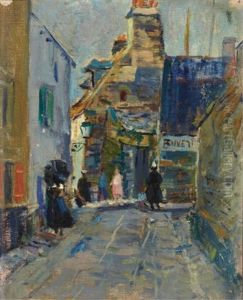 Street In Concarneau