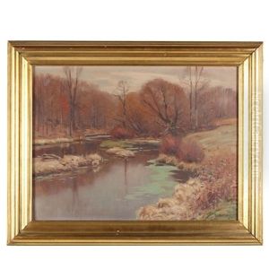 Spring Landscape by Frank A. Barney