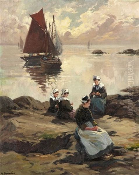 Calme Du Soir A Concarneau - view 1