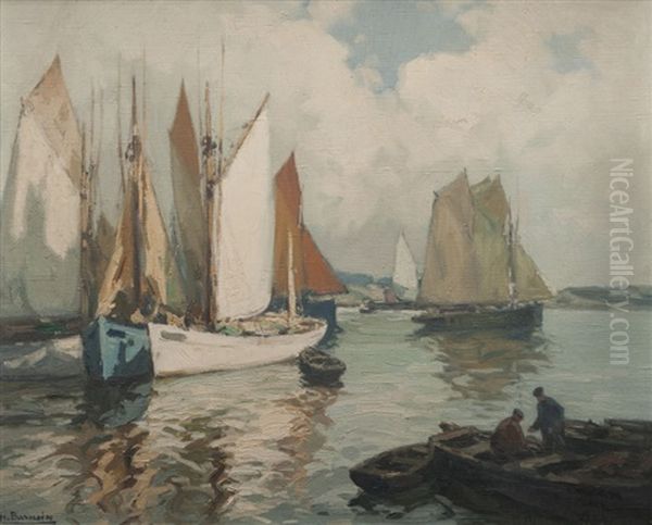 Voiliers Dans La Baie - view 1