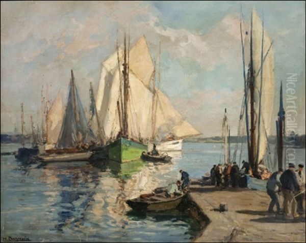 Bretagnelainen Satama (a Harbour In Bretagne) - view 1