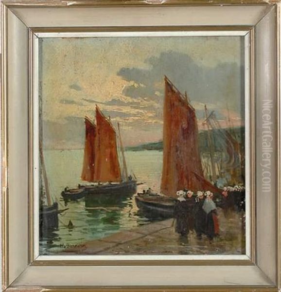 Voiliers Au Port - view 1