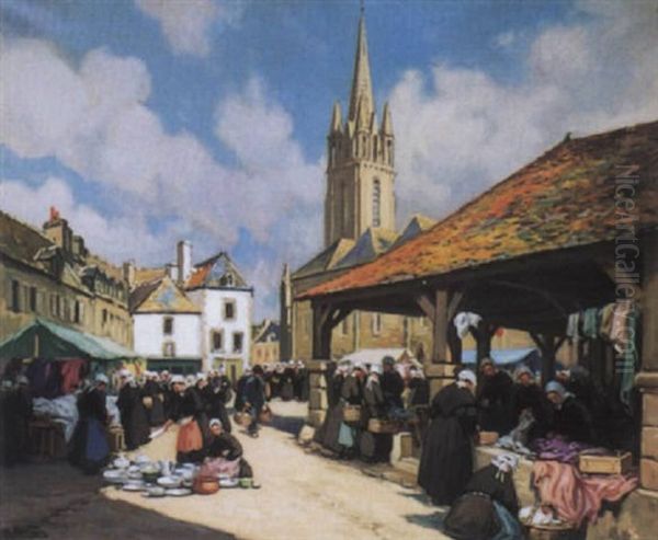Scene De Marche A Questembert - view 1