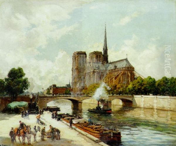 Les Quais A Notre Dame - view 1