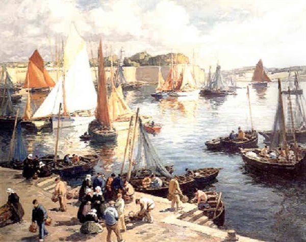 Animation Sur Le Port De Concarneau - view 1