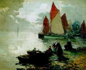 Retour De Peche - Thoniers Sous Voiles