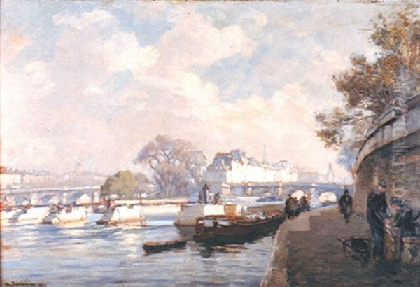 La Seine A Paris - view 1