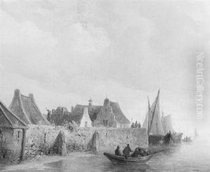 De Stadswal Aan De Rivier