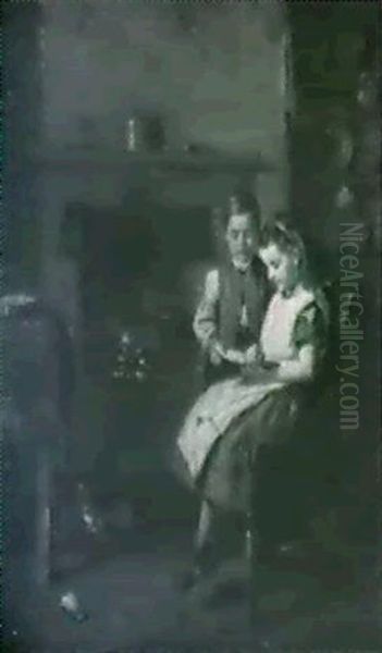 An Interior Genre Scene - view 1