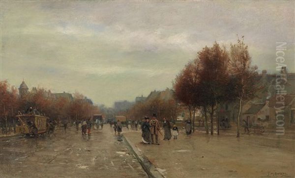 Street Scene, Paris - view 1