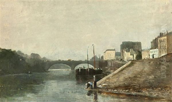 On The Seine, Paris - view 1