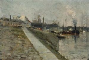 A View Of The Quay by James Macdonald Barnsley