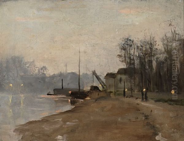 Evening By The Canal - view 1