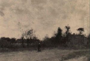 Woman On Country Road Woman On Country Road