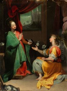 Maria Verkundigung by Federico Barocci