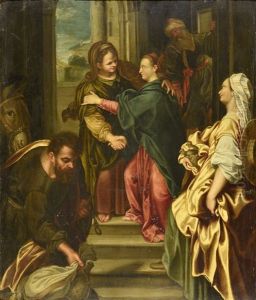 La Visitation by Federico Barocci