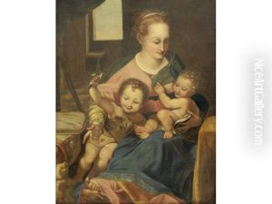 The Madonna Of The Cat by Federico Barocci