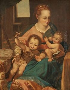 Virgin And Child With St. John by Federico Barocci