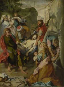 Grablegung Christi by Federico Barocci