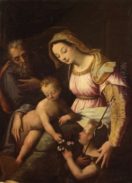 La Sainte Famille Et Saint Jean Baptiste - view 1