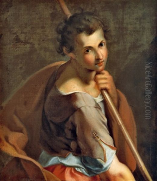 Bildnis Eines Jugendlichen Heiligen, Ritratto Di Un Giovane Santo - view 1