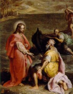 The Calling Of Saint Peter by Federico Barocci