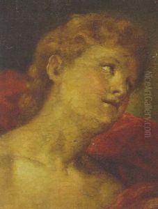 Saint Sebastian, Head And Shoulders by Federico Barocci