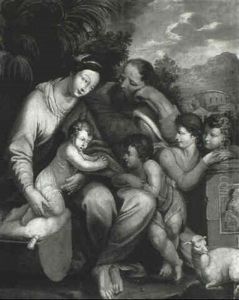 The Holy Family With The Infant St. John The Baptist by Federico Barocci