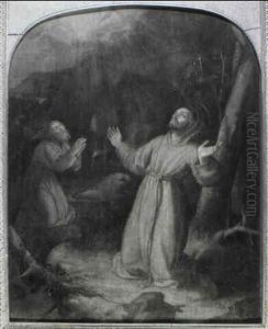 Saint Francois Recevant Les Stigmates by Federico Barocci