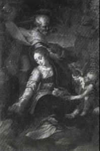 The Rest On The Flight Into Egypt by Federico Barocci