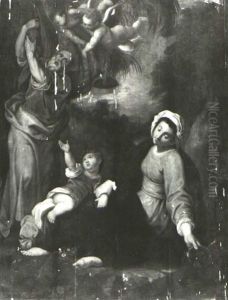 Rest On The Flight Into Egypt by Federico Barocci