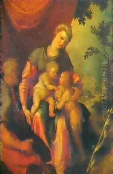 The Holy Family With The Infant Saint John The Baptist - view 1