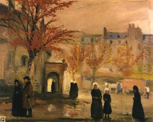 Otono En Las Afueras De Paris by Ricardo Baroja Nessi