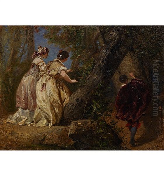 Parklandschaft Mit Vornehmer Gesellschaft - view 1