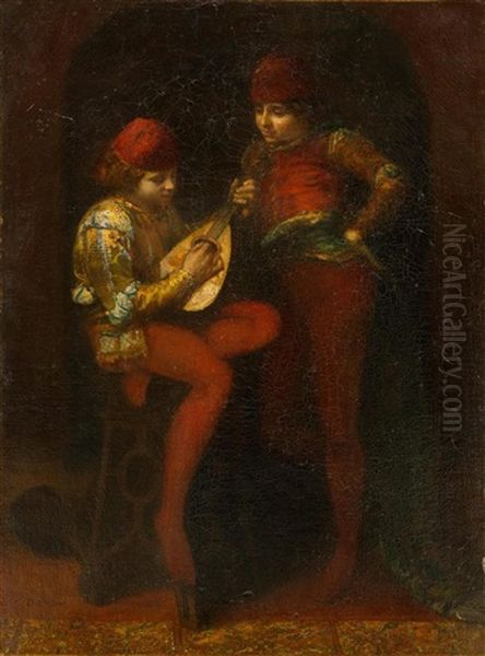 Mandolin Player - view 1