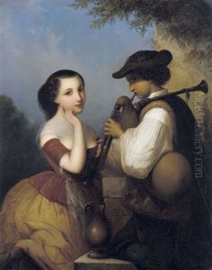 Le Concert Rustique by Henri Charles Antoine Baron
