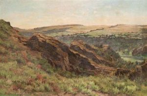 Les Hauteurs De Houffalize by Theodore Baron