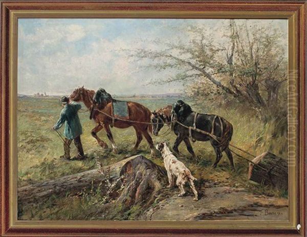 Lugging Wood - view 1