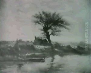 Traversee De La Riviere by Theodore Baron