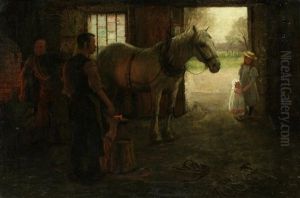 The Blacksmith And His Audience by William Barr
