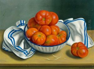 Still-life With Tomatoes by Aime Victor Barraud