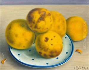 Still-life With Citrus Fruit by Aime Victor Barraud