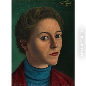 Portrat Einer Frau by Aime Victor Barraud
