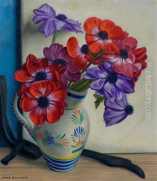 A Floral Still-life With Anemones - view 1