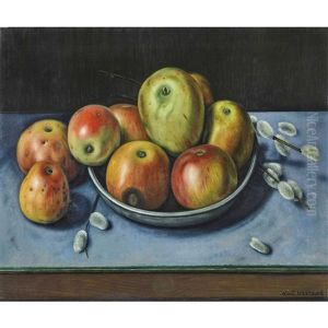 Nature Morte Aux Pommes by Aime Victor Barraud