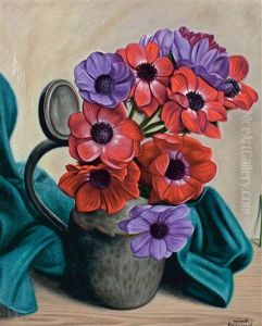 Nature Morte Aux Pavots by Aime Victor Barraud