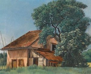 Haus Bei Mornex by Aime Victor Barraud