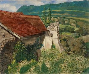 Vieille Maison En Savoie by Aime Victor Barraud