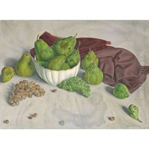 Coupe De Boires Et Raisins (drinking Cup And Grapes) by Aime Victor Barraud